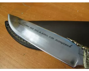 Гравировка на ноже от Graver ONE - фото № 10